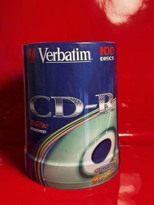 100 Verbatim Extra Protection CD-R 52x 700MB 80min Blank CD Discs 43411 48 hours