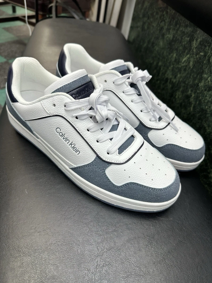 Calvin Klein Blue Solid Casual Shoes for Men for sale | eBay display picture 1