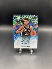 2020-21 Panini NBA Hoops - Tre Jones #RI-TRE Rookie Ink (RC)