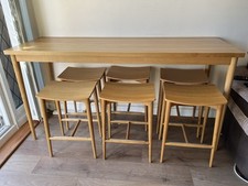Skandiform Kitchen Dining Table With Stools 