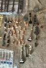 Lot of HO Train Scenery Accessories Animals People Signs Telephone Poles & more — photo 4