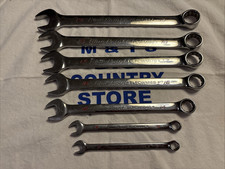 Blue-point 7pc 12pt Metric Combination Wrench Set 8 9 14 16 17 18 19mm Blpcwm
