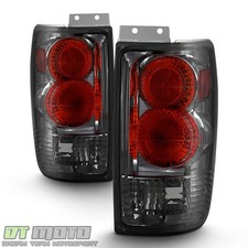 Smoke Tinted 1997-2002 Ford Expedition Tail Lights Brake Lamps Pair Leftright