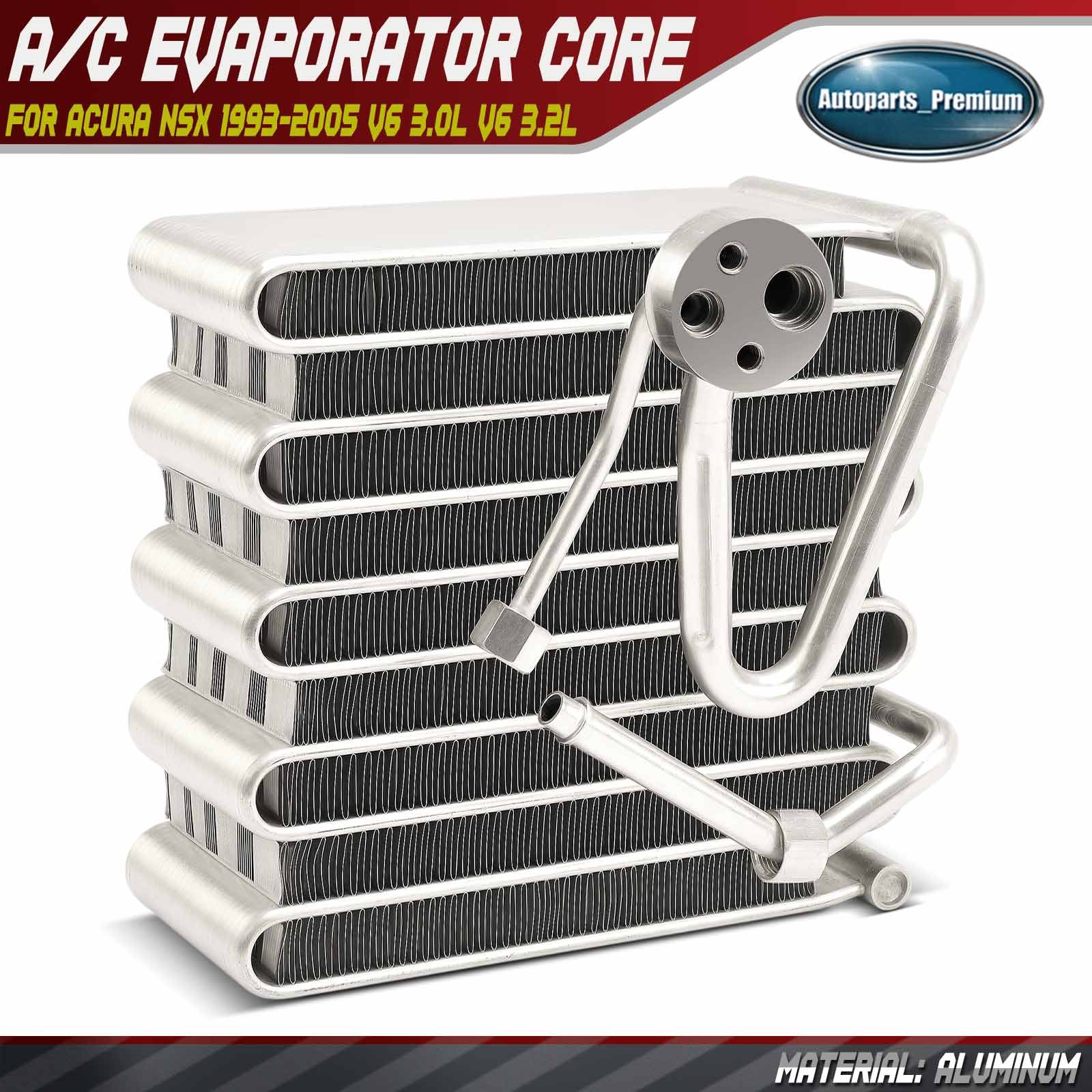 Aluminum A/C Evaporator Core for Acura NSX 1993-2005 V6 3.0L V6 3.2L Serpentine