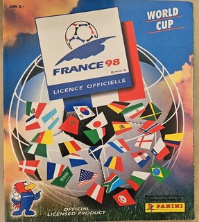 Panini Sammelalbum WM 1998 Frankreich