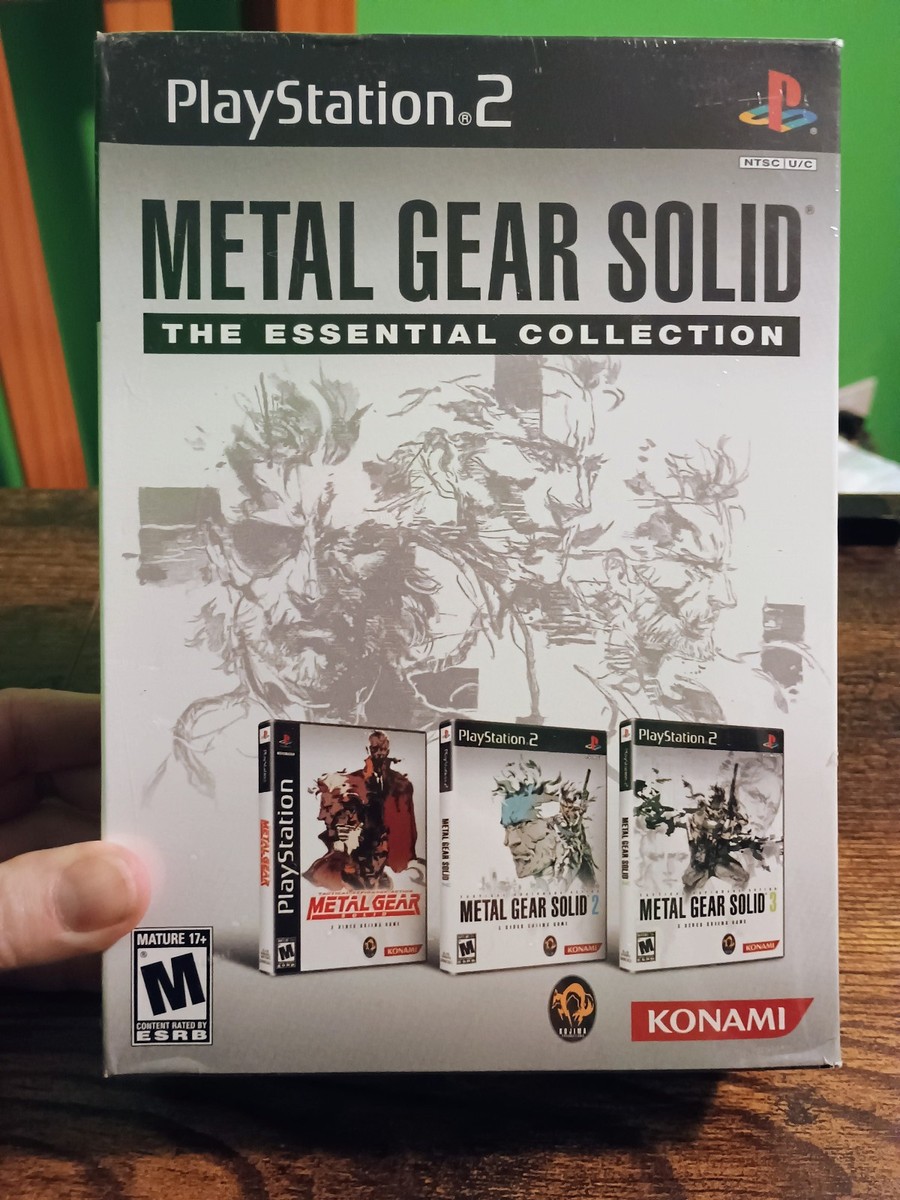 PS2 Metal Gear Solid: The Essential Collection 83717250784| eBay