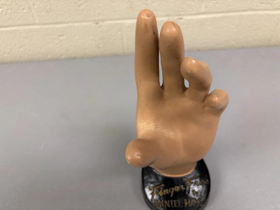 Maniquí vintage hombre mano para dedos libres por Daniel Hays 12 pulgadas de alto Foto 3 de 4