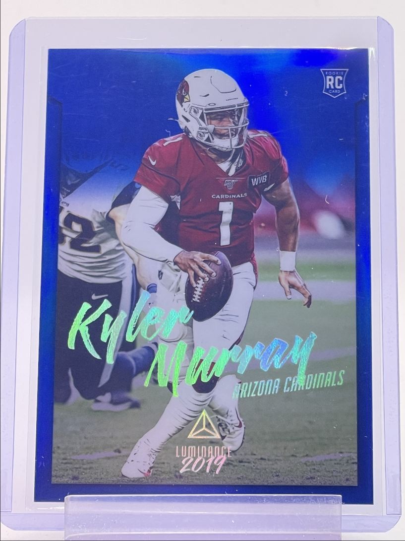 KYLER MURRAY 2019 CHRONICLES LUMINANCE ROOKIE BLUE CARDINALS RC /75 Q6284