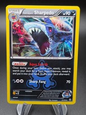 Team Aqua's Sharpedo Holo Rare 21/34 Double Crisis Pokemon Card LP