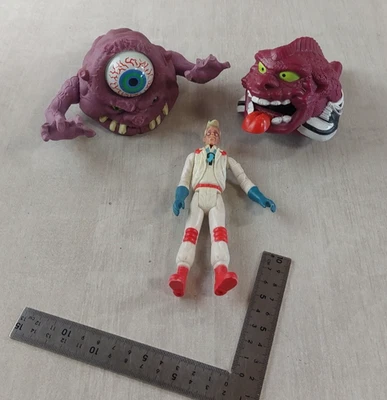 Lot d'anciennes figurines, Ghostbusters / SOS Fantômes, Columbia - Photo 1/4