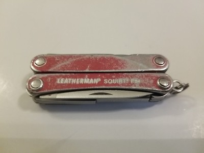Leatherman Red Squirt PS4 Multi Tool Knife Screwdrivers Pliers Opener 