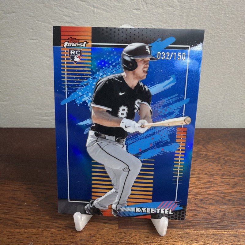 2025 Topps Finest Kyle Teel Rookie Blue /150 Uncommon #193 RC