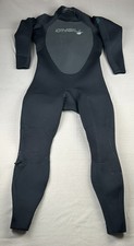 O  Neill Epic Full Wetsuit LS 52S Mens Black Back Zip Super Seal Collar Surf Swim