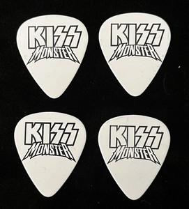 KISS 2012 2013 Monster World Tour Guitar Pick Set Of 4 North American Leg