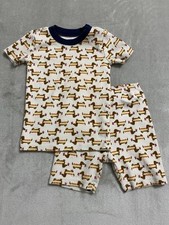 Janie And Knack Pajamas Boys 4 Hot Dog Dream Short Set Independence Novelty