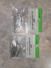 2  Packs  of 12 Radio Shack Mini 1-1/4” Alligator Clips. . 270-380. 24 Clips 