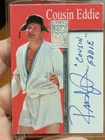 Custom Randy Quaid "Cousin Eddie" Reprint Auto Card w/ 2.5Grain .999 Silver Bar