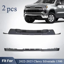 Front Lower Bumper Cover For 2022-2025 Chevy Silverado 1500 with Lower Deflector