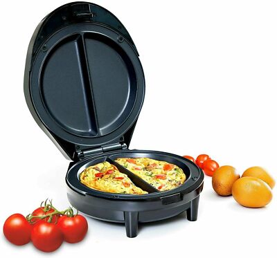 700W ELEKTRISCHER OMELETT OMLETTE MAKER EIERKOCHER BRATPFANNE FRÜHSTÜCK ANTIHAFT 