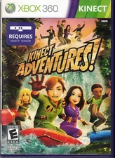 Kinect Adventures Xbox 360 Game Used Requires Kinect Sensor /manual is included