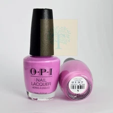 OPI Nail Lacquer 0.5oz/15mL Brand New Authentic - Lucky Lucky Lavender - H48