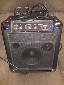 ion block rocker portable sound system