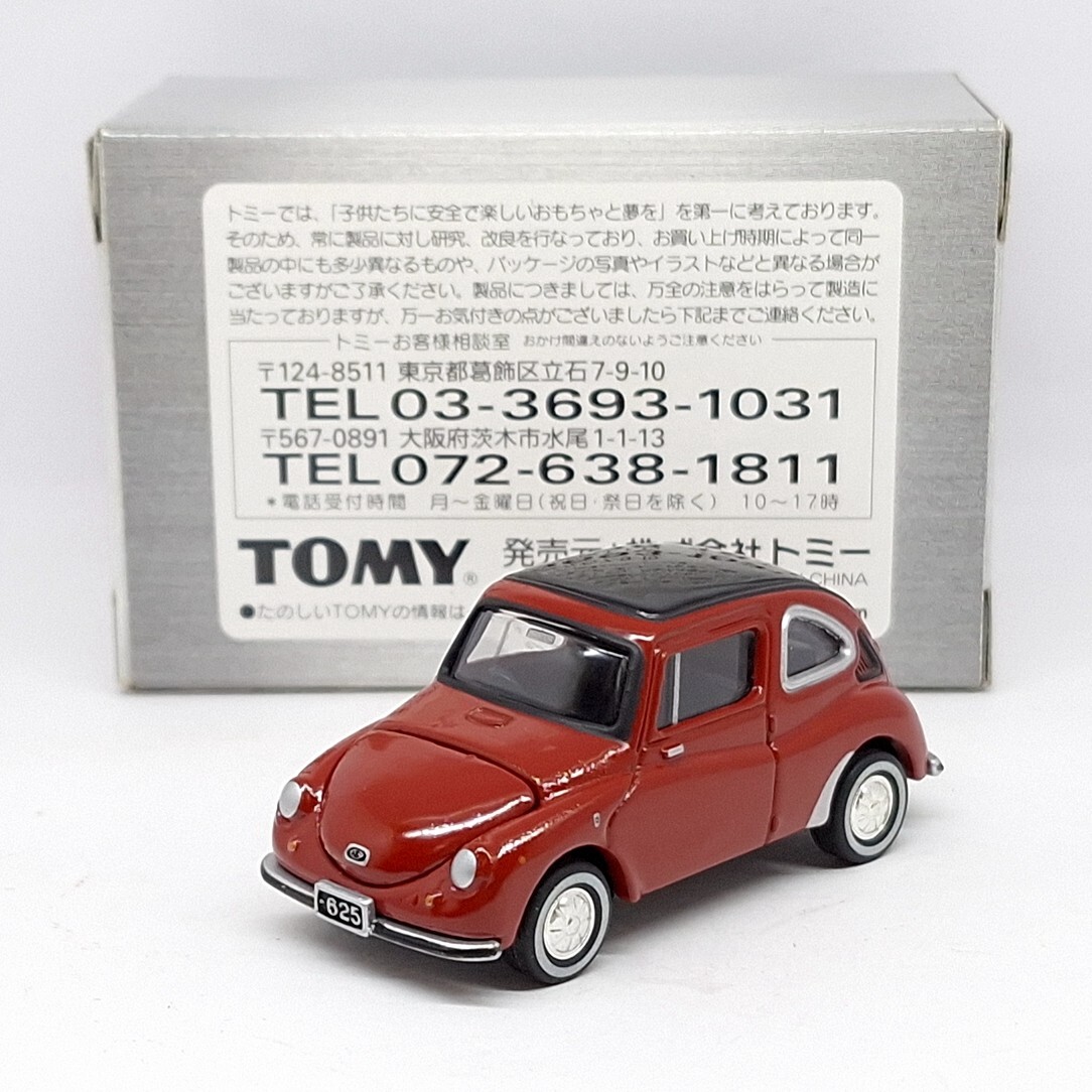 TOMICA LIMITED TL Subaru 360 1/50 TOMY DIECAST 21 NEW RED | eBay