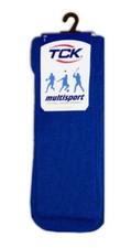 Lot Of 2: TCK Twin City All Sport Tube Socks Multisport Royal Large FreeShipping