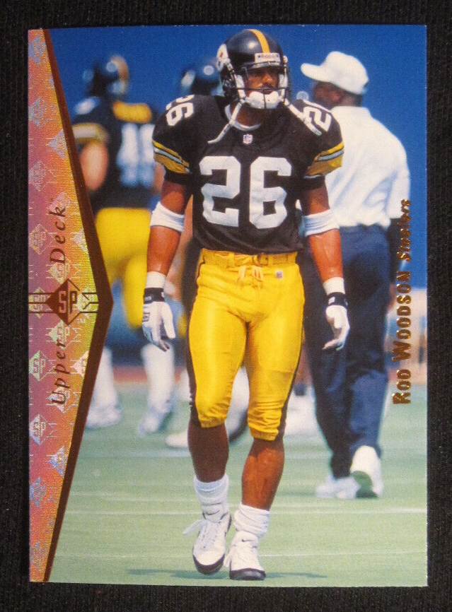 Rod Woodson Pittsburgh Steelers Upper Deck 1995 SP NFL Card | eBay