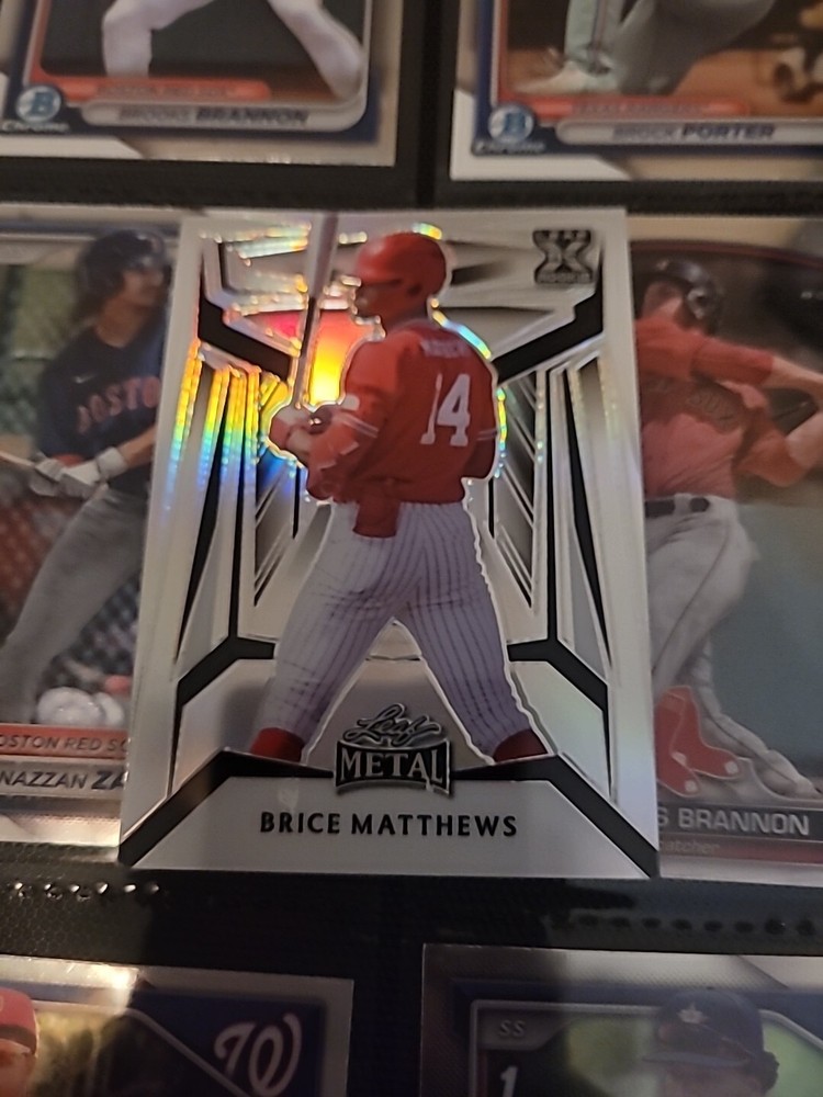 2023 Leaf Metal - #B-49 Brice Matthews /189 (RC)