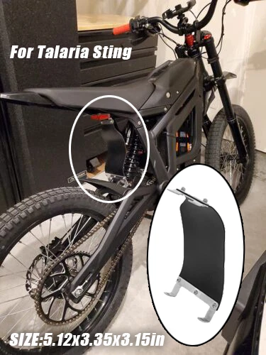 Rear Shock Fender Mud Guard Splash Guard for Talaria Sting Electric Dirt Bike - Image 2 of 4