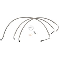 La Choppers Mini Apes Stainless Brake Lines 08-13 Harley Flht/flhr/fltr/flhx on sale La Choppers Mini Apes Stainless Brake Lines 08-13 Harley Flht/flhr/fltr/flhx on sale