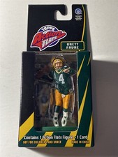 BRETT FAVRE packers 1998 Topps Action Flats Figure + Card UNOPENED (LS)