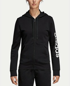 adidas essentials linear full zip hoodie