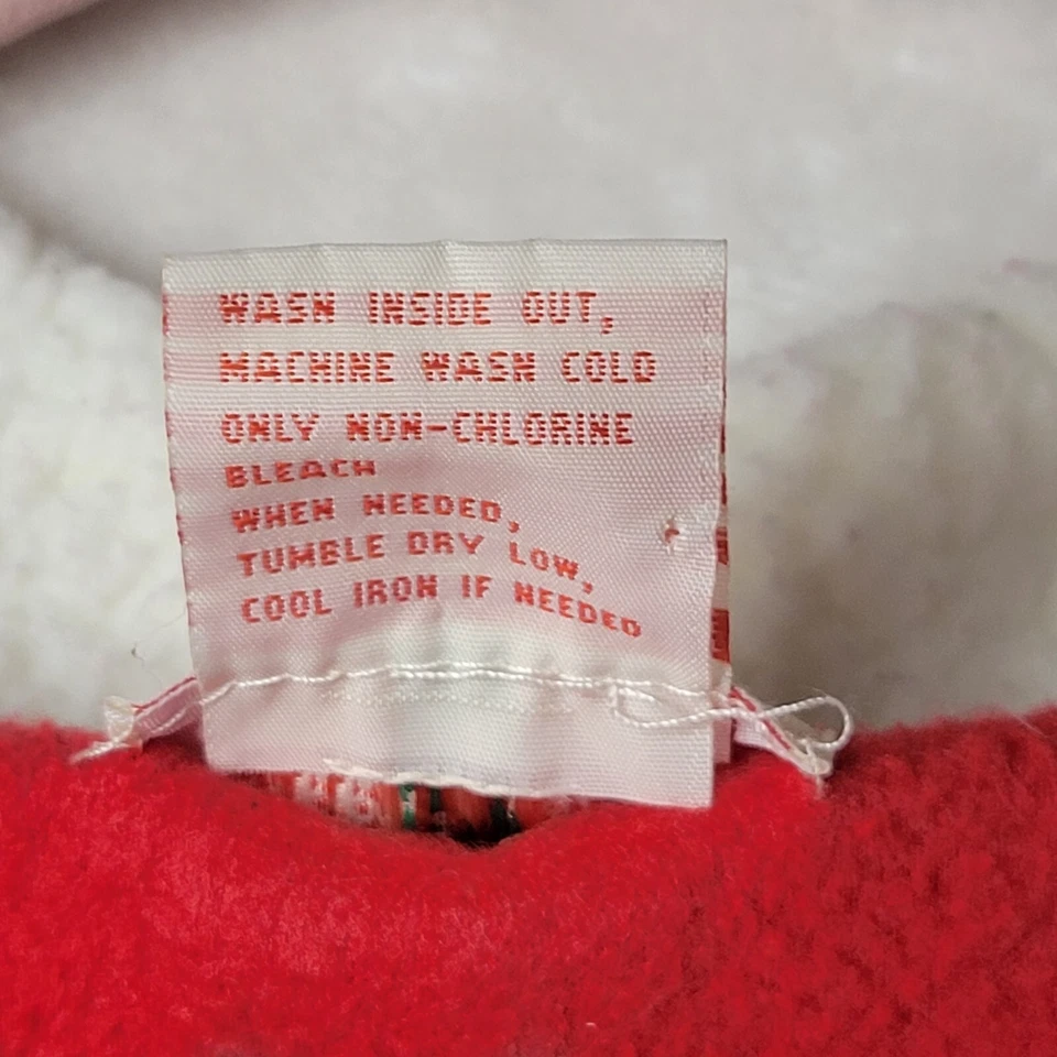 Toffee Apple Grande Mujer Ropa de Dormir Rojo Polar PJ Vestido Calcetín Estampado Mono Foto 4 de 4