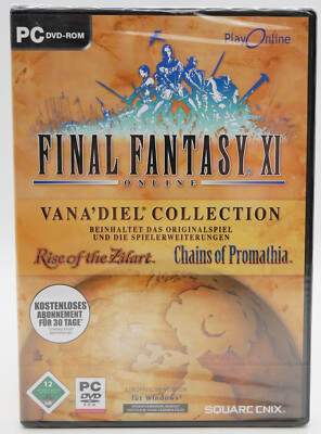 Final Fantasy XI Online VANA'DIEL COLLECTION | PC DVD ROM Computer SEALED