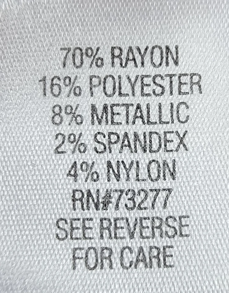 Apt 9 Mujer Suéter Camisa Top Blusa Talla M Mediana Marrón Plata Foto 3 de 4