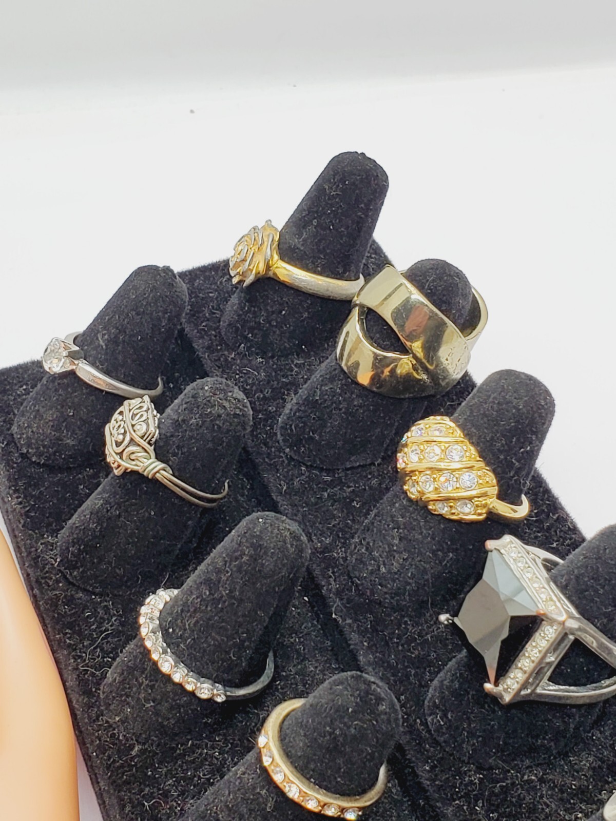 Vintage Estate Find Costume Jewelry Ring Lot(66) eBay