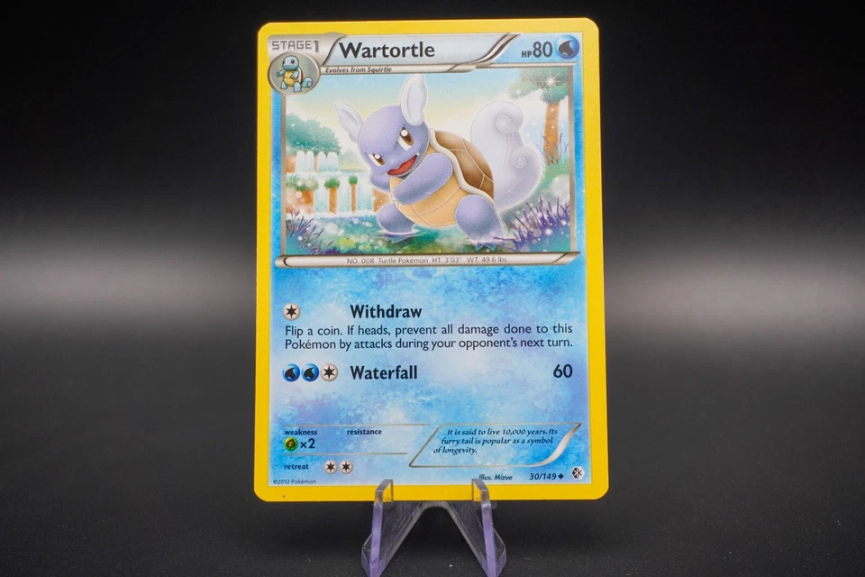 Squirtle 29/149 Wartotle 30/149 Blastoise 31/149 3 Card Set Starter Pokemon TCG - Image 4 of 4