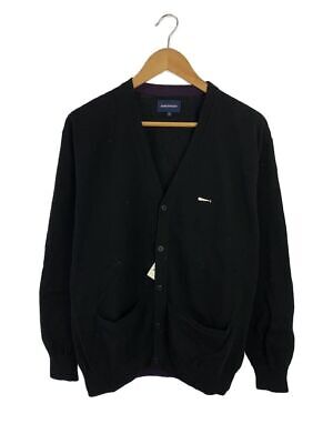 DESCENDANT CARDIGAN 24AW NURSE KNIT (THIN 1 COTTON BLACK DESCENDANT CARDIGAN 24AW NURSE KNIT (THIN 1 COTTON BLACK
