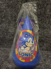 Vintage 1993 Sonic The Hedgehog Party Hats by C.A. Reed
