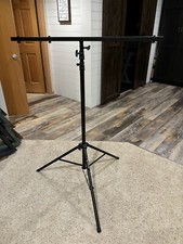 Harmony Audio HA-TBARSTAND Pro DJ Lighting Tripod  T-Bar Portable Light Stand