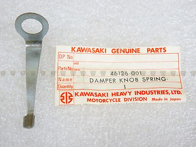 Kawasaki NOS NEW 46126-001 Steering Damper Knob Spring H1 H2 S1 S2