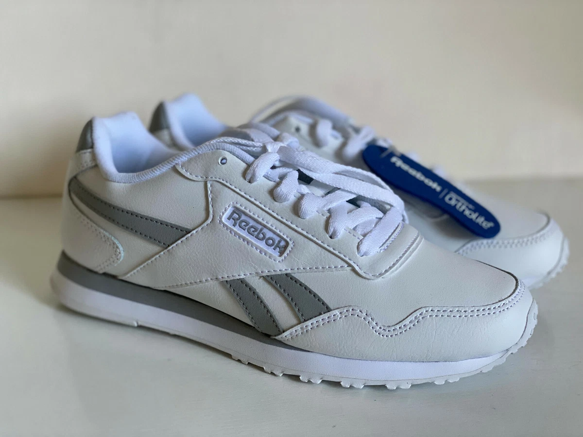 NEW! REEBOK ROYAL FOAM ORTHOLITE WHITE LEATHER SNEAKERS SHOES 7 37.5 SALE