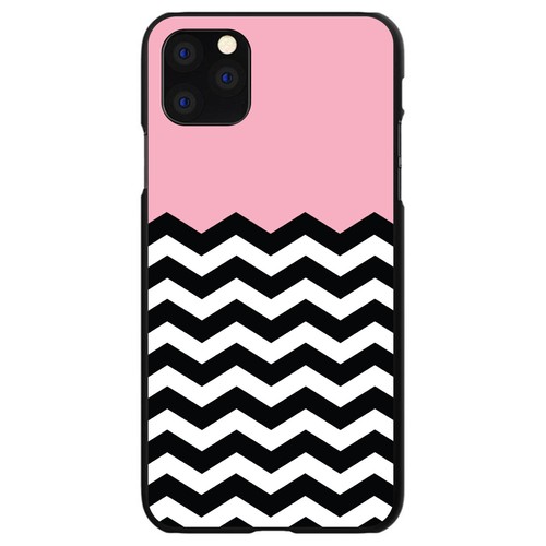 Hard Case Cover for iPhone / Samsung Galaxy Black White Pink Chevron - 第 1/38 張圖片
