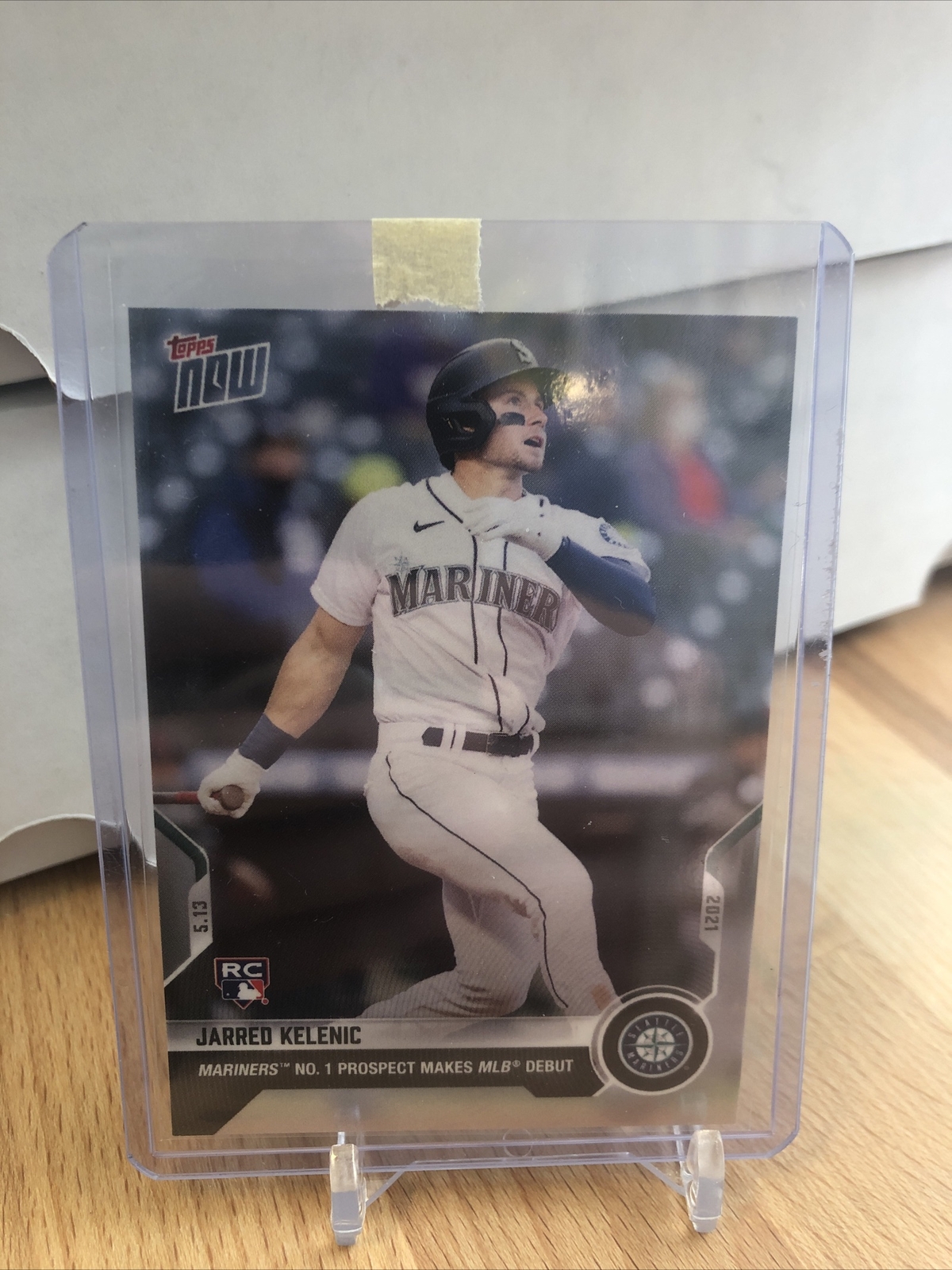 2021 TOPPS NOW ROOKIE CARD SEATTLE MARINERS JARRED KELENIC #208 MLB DEBUT RC SP