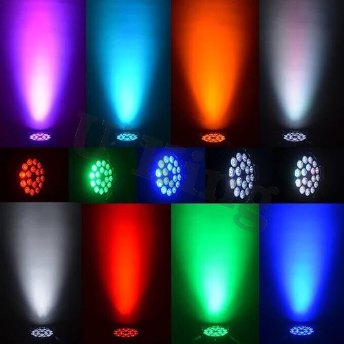 8PCS 270W 18LED Par Light RGBW Stage Wash Lighting DMX DJ Disco Party Show Light - Picture 11 of 27