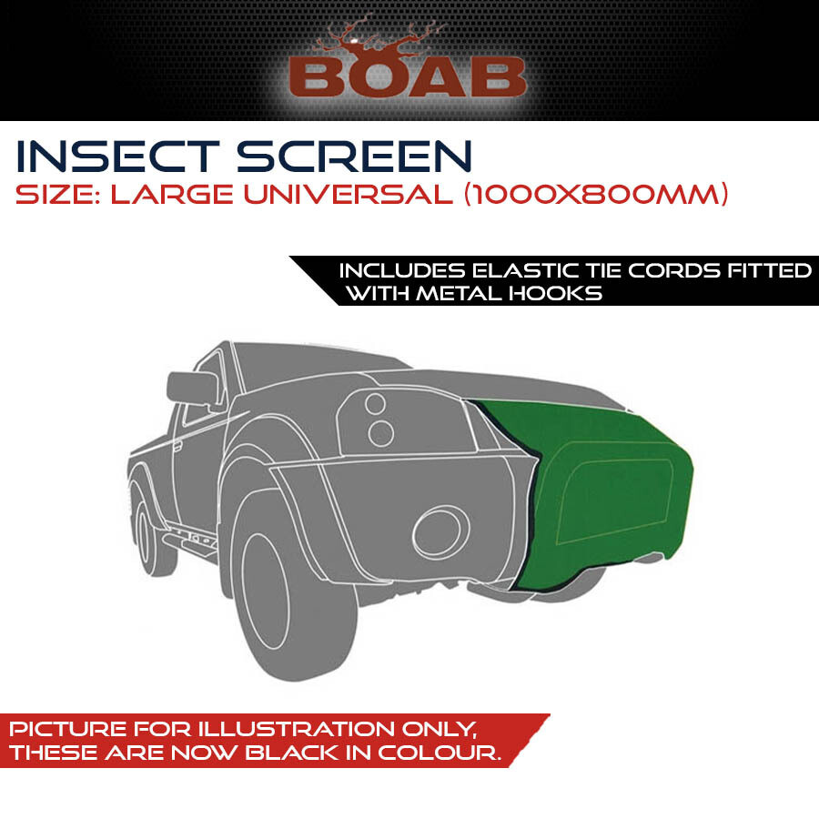 Boab Insect Screen Large Insect Bug Radiator 4x4 Mesh Offroad Gear ...