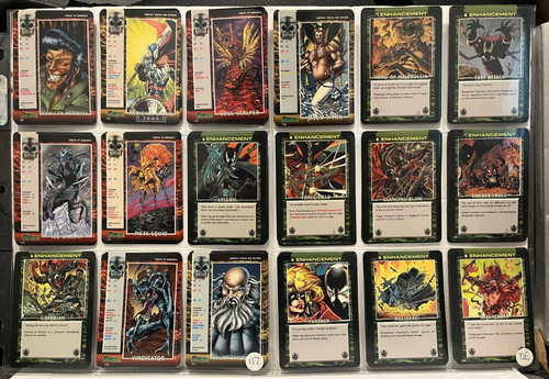 Spawn Power Cardz CCG Caliber Card Set 187/190 (Missing x 3) + P1-4 + 3 x Promos - Picture 8 of 13