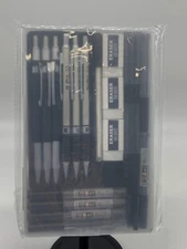 Nicpro 6PCS Art Mechanical Pencil Set,3PCS Metal Drafting Pencil 0.5 ,0.7, 0.9mm